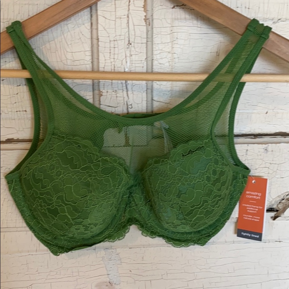NWT Green every day bra